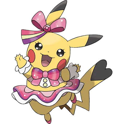 Pikachu Pop Star  official artwork