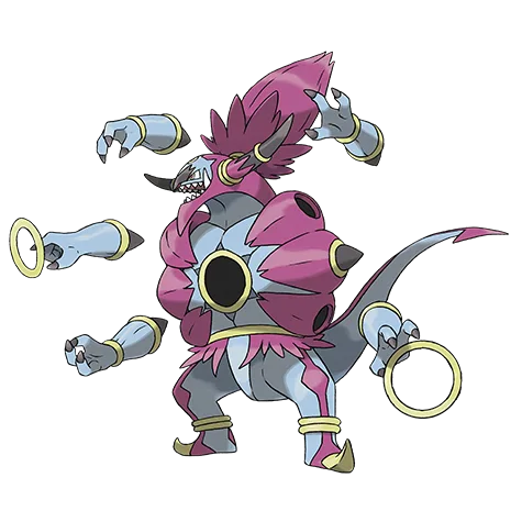 Hoopa (Unbound) Illustrazione ufficiale di 