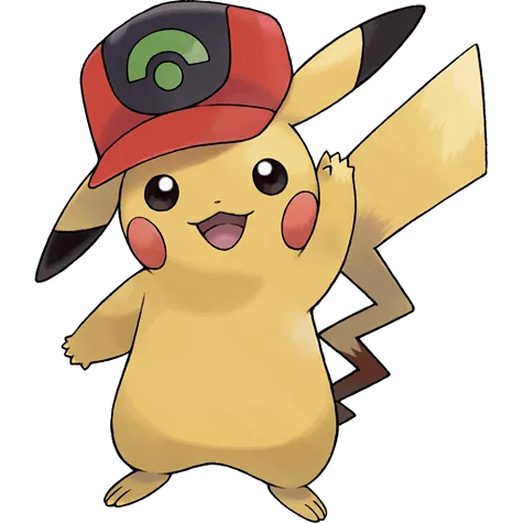 Pikachu (Hoenn Cap)  official artwork
