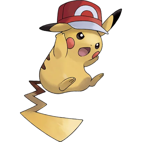 Pikachu (Kalos Cap)  offizielles Artwork