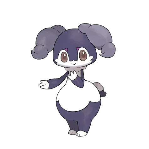 Indeedee (Female)  offizielles Artwork