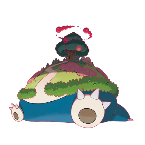 Gigantamax Snorlax  official artwork