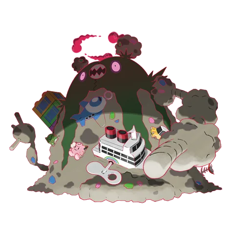 Gigantamax Garbodor  official artwork