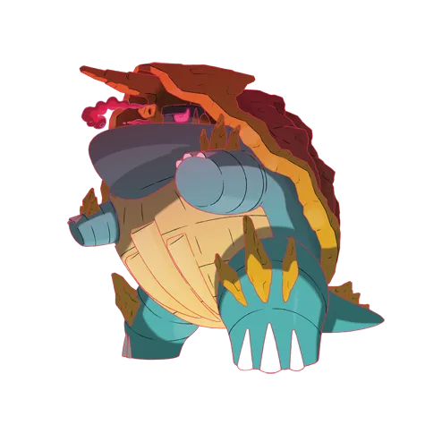 Gigantamax Drednaw  official artwork