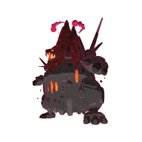 Gigantamax Coalossal  official artwork