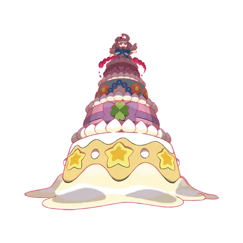 Gigantamax Alcremie  official artwork