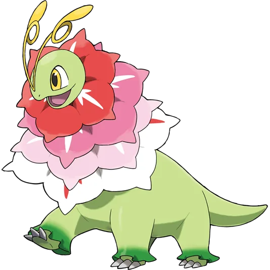 Mega Meganium  official artwork