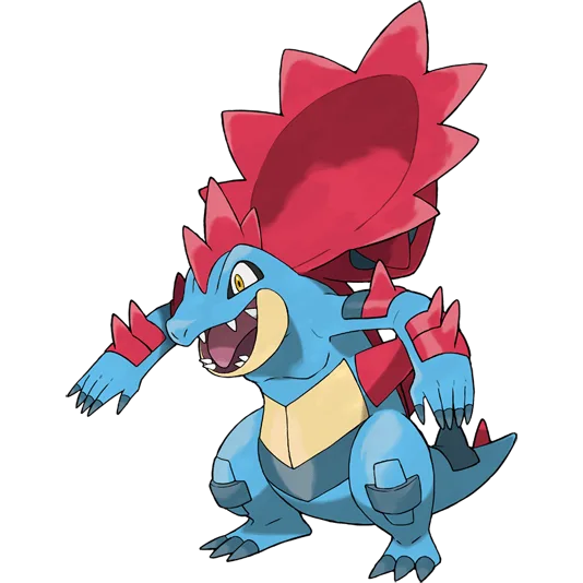 Mega Feraligatr  official artwork
