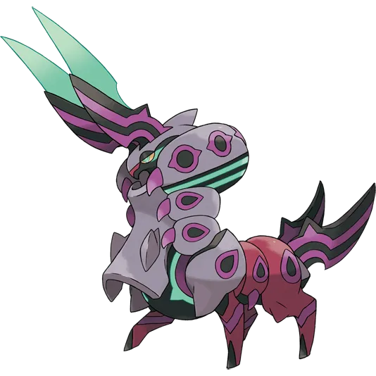 Mega Scolipede Minh họa Pokémon