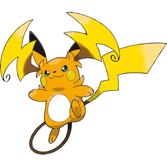 Mega Raichu Y  official artwork