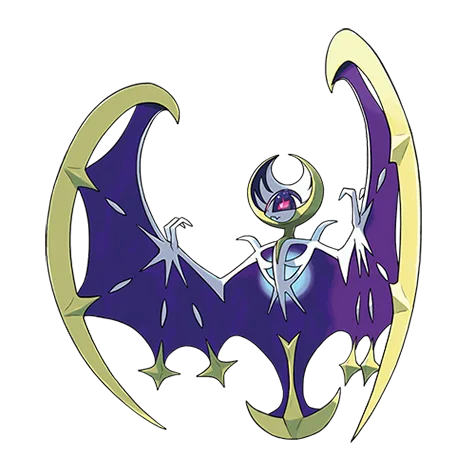 Lunala Illustrazione ufficiale di 