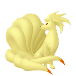Ninetales game sprite