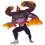 Gigantamax Machamp  official artwork