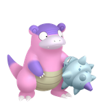 Mega Slowbro Ilustración oficial de 