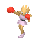 Hitmonchan game sprite