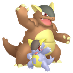 Mega Kangaskhan  official artwork