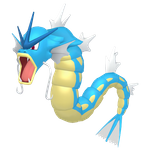 Mega Gyarados  official artwork
