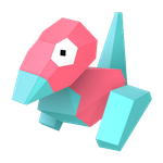Porygon game sprite