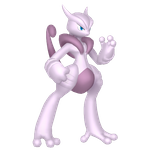 Mega Mewtwo X  official artwork