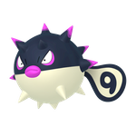 Hisuian Qwilfish  official artwork