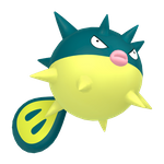 Hisuian Qwilfish game sprite