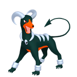 Houndoom game sprite