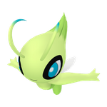 Celebi game sprite