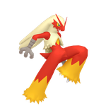 Blaziken game sprite