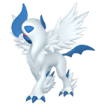 Mega Absol Illustration officielle de 