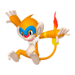 Monferno game sprite