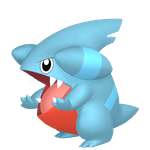 Gible game sprite