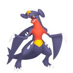 Mega Garchomp  official artwork