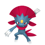 Weavile game sprite