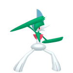 Gallade game sprite