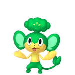 Pansage game sprite