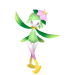 Hisuian Lilligant  official artwork