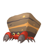 Crustle game sprite