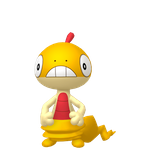 Scraggy game sprite