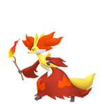 Delphox game sprite