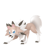 Lycanroc game sprite