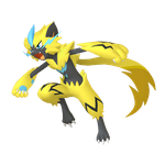 Zeraora game sprite