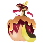 Gigantamax Flapple  official artwork