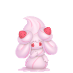 Gigantamax Alcremie  official artwork