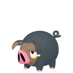 Lechonk game sprite