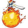 Sprite de Gigantamax Cinderace