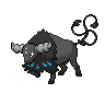 Tauros (Paldean Aqua Breed) game sprite