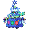 Terapagos (Stellar Forme) Spiel-Sprite
