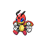 Ledian game sprite