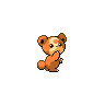 Teddiursa game sprite
