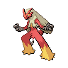 Blaziken game sprite